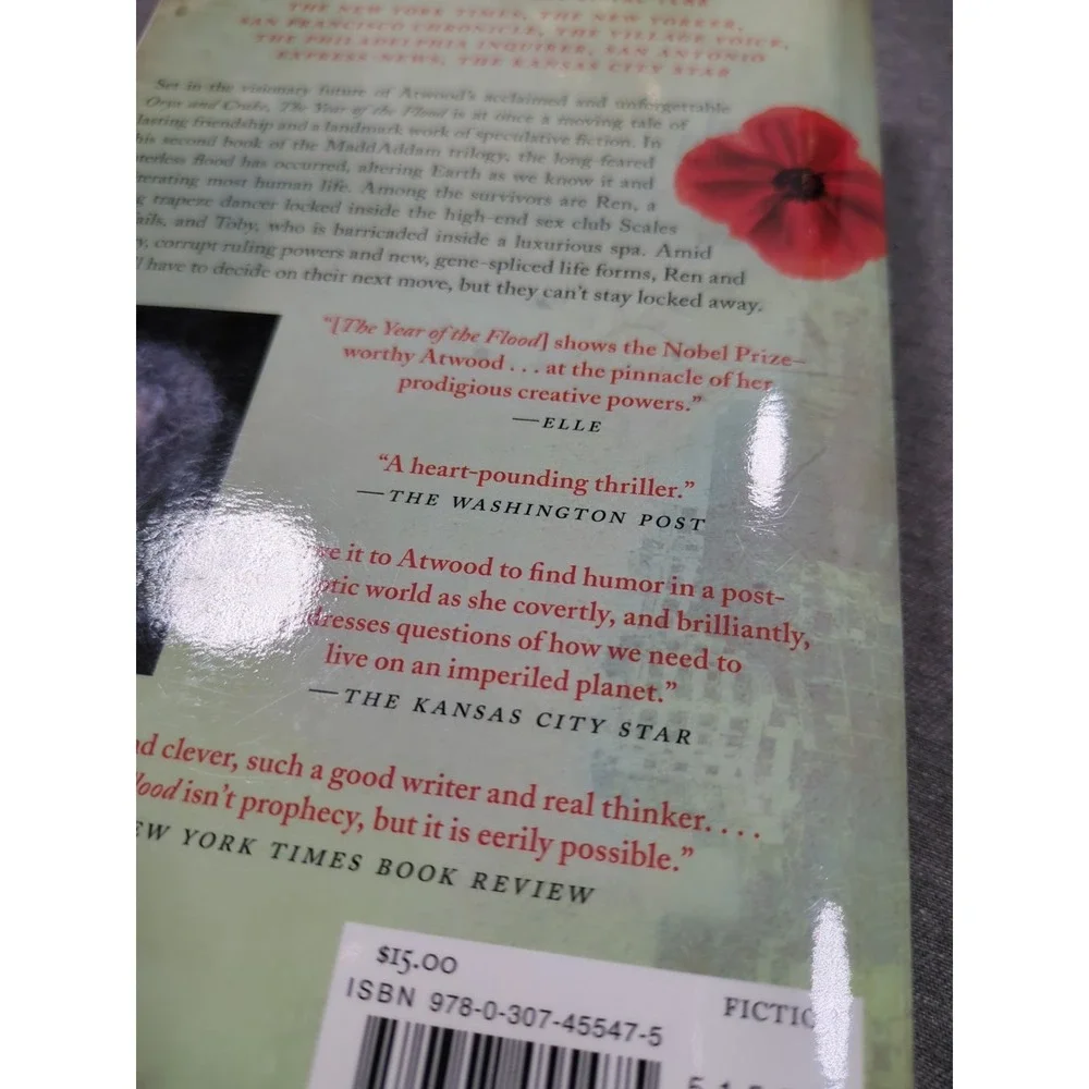Margaret Atwood ORYX &‎ CRAKE/The Year of  Flood - Maddaddam Trilogy Books 1 & 2